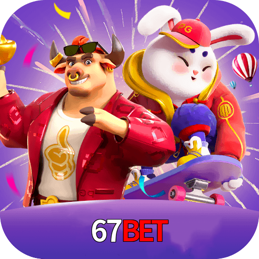 Imagem promocional da 67BET mostrando a plataforma e suas vantagens